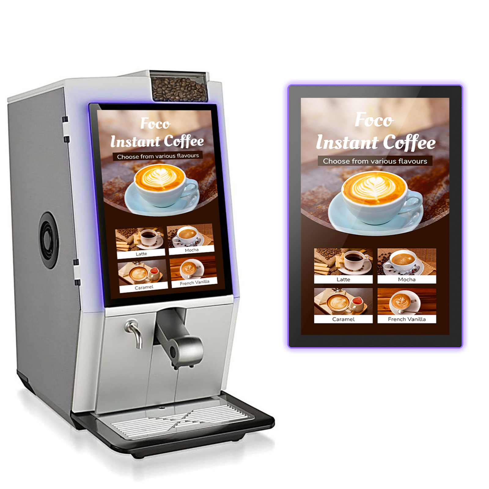 10.1 Inch Full Lamination Ultra Narrow Bezel Android Touch Display, Commercial LCD Screen for Digital Signage, Smart Home, Retail, Hotel, Meeting Room, Kiosk and OEM ODM Projects