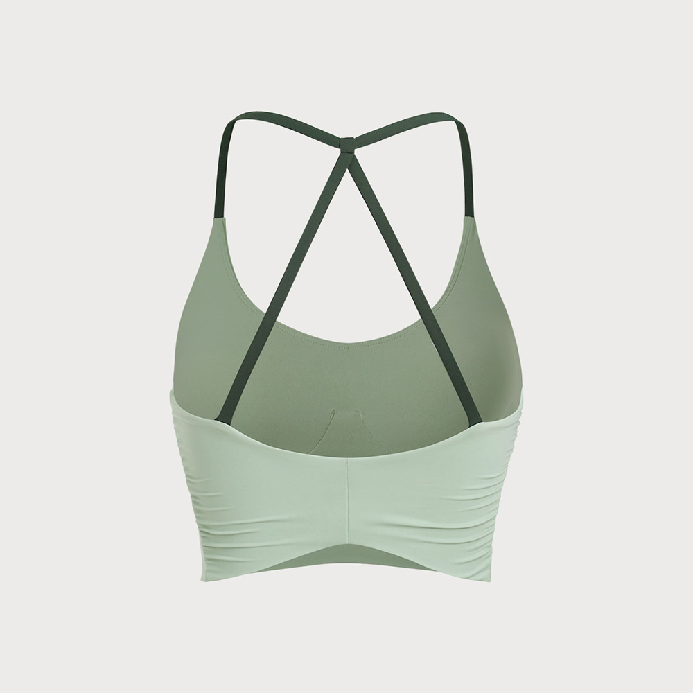 Women Knitted Nylon Yoga Sports Bras