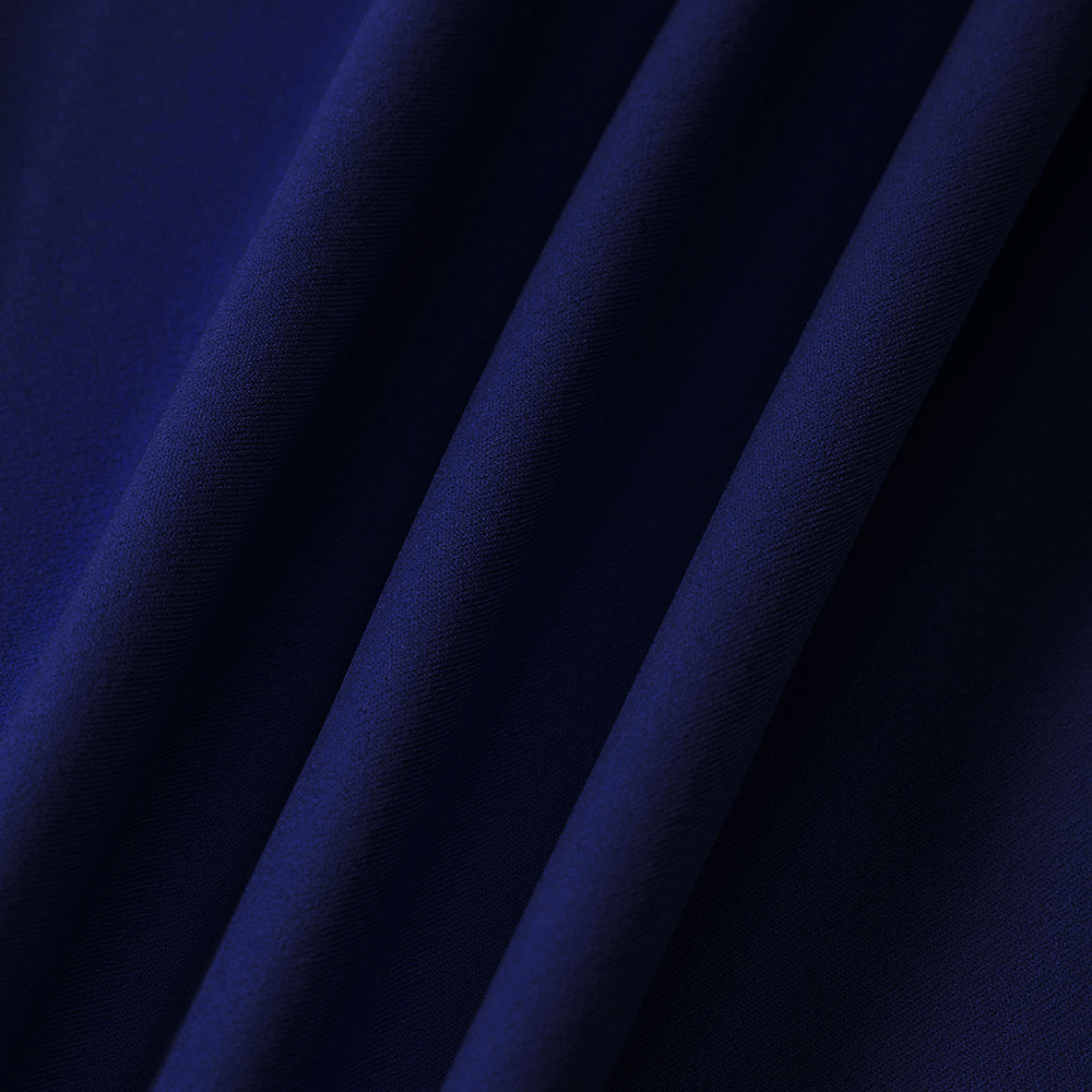 Navy Collar Backless Tennis Dress - Light Support