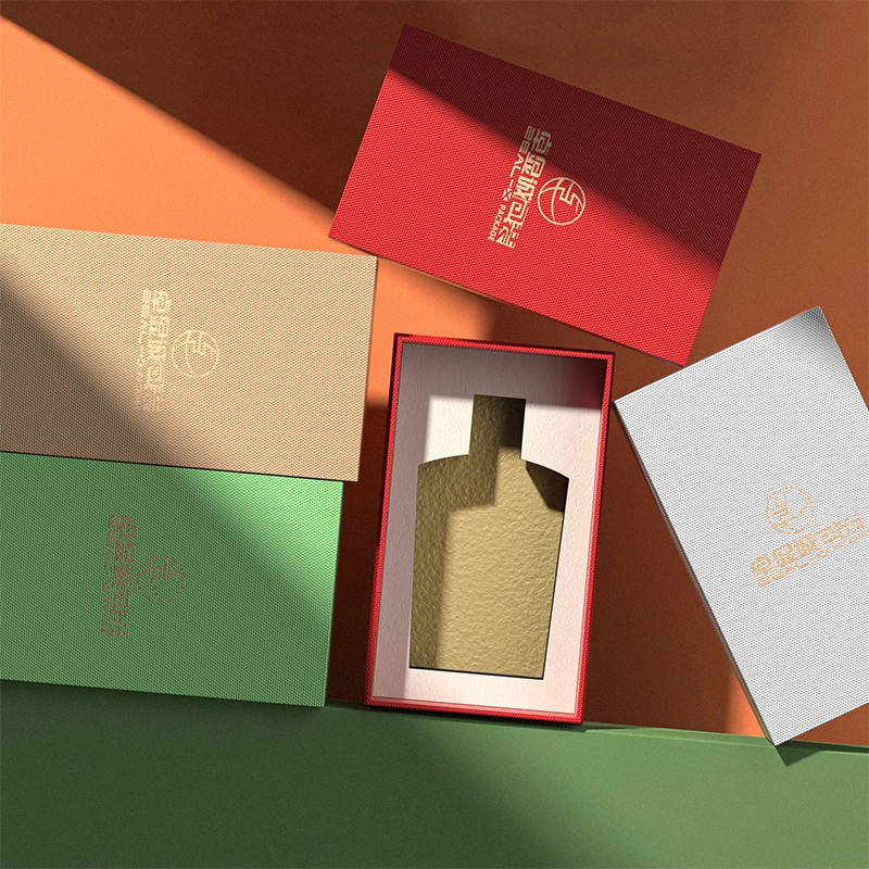 Rigid perfume gift box corner detail showing clean edges and structural precision
