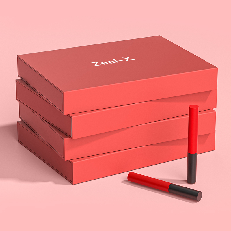Minimalist Matte Magnetic Flip Lip Gloss Set Box,MY SHOP,Minimalist Matte Magnetic Flip Lip Gloss Set Box
