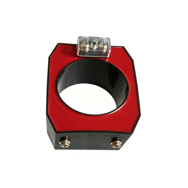 Bague LCTZ-10 à diamètre intérieur rond et extérieur carré, type CT, trou traversant Φ80 mm, Fengda Power, Bague LCTZ-10 à diamètre intérieur rond et extérieur carré, type CT, trou traversant Φ80 mm