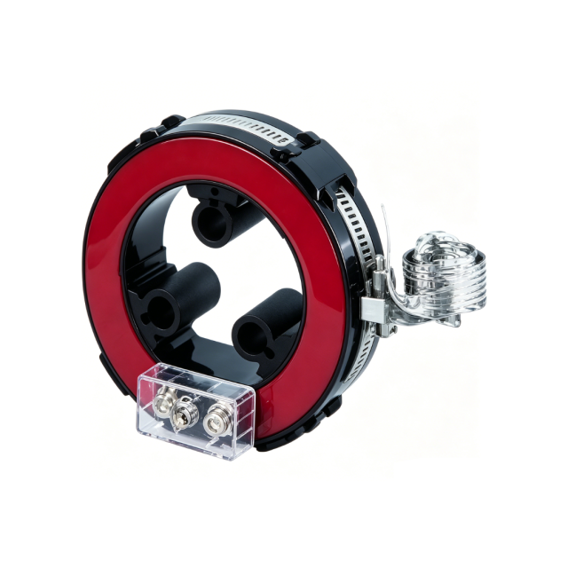 LZKM-10 n. 2 Trasformatore di corrente a nucleo diviso, foro passante Φ60mm, Fengda Power, LZKM-10 n. 2 Trasformatore di corrente a nucleo diviso, foro passante Φ60mm