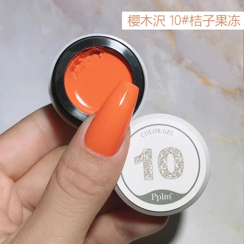VVSFSSIR Nail Japanese Solid Gel Nail Polish Set, Sakura Blue Jar Colors, High Pigment Soak Off UV LED, Autumn Winter Nail Art