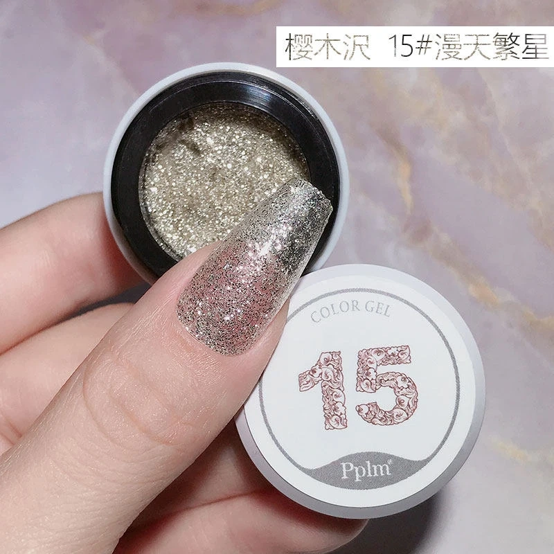 JHMX Sakura Blue Solid Gel Polish – Japanese-Inspired Autumn Collection