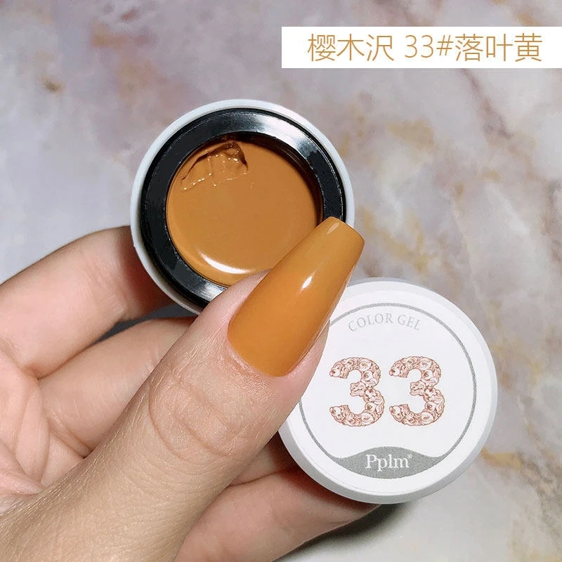 VVSFSSIR Nail Japanese Solid Gel Nail Polish Set, Sakura Blue Jar Colors, High Pigment Soak Off UV LED, Autumn Winter Nail Art