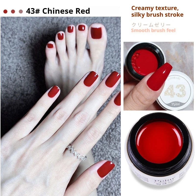 VVSFSSIR Nail Japanese Solid Gel Nail Polish Set, Sakura Blue Jar Colors, High Pigment Soak Off UV LED, Autumn Winter Nail Art