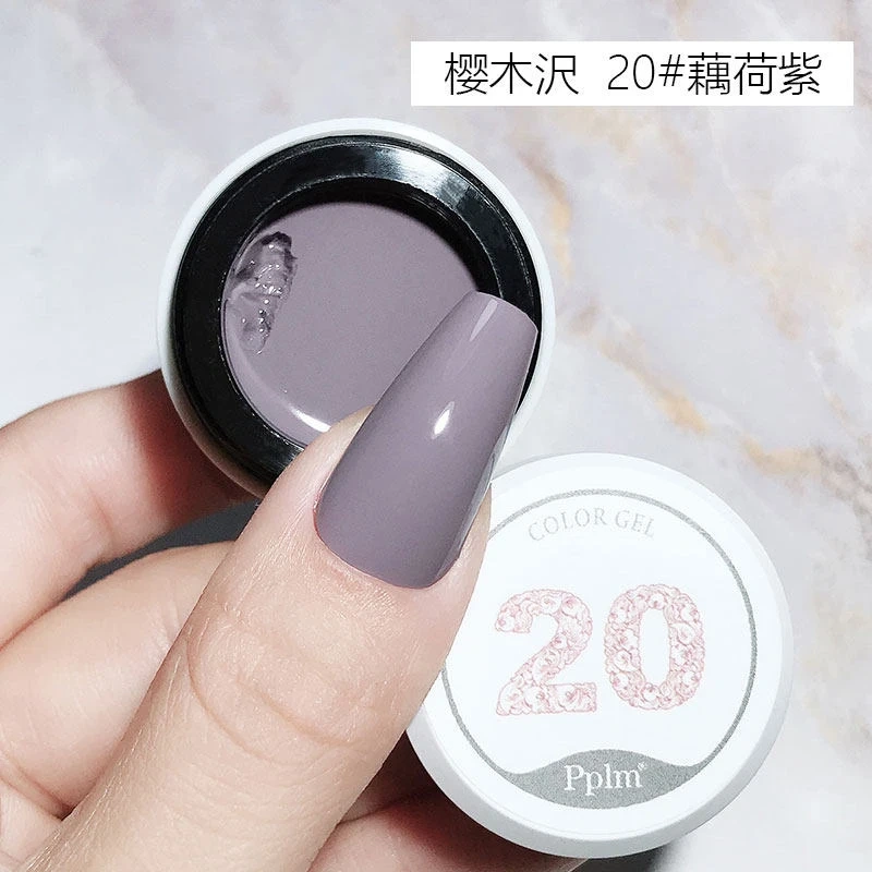 JHMX Sakura Blue Solid Gel Polish – Japanese-Inspired Autumn Collection