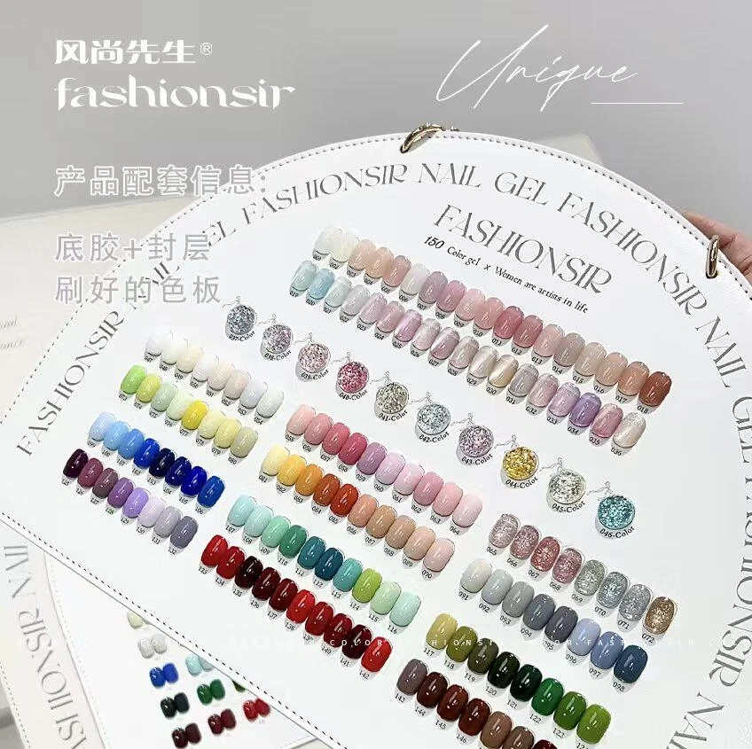 VVSFSSIR Nail 60 Colors Gel Nail Polish Set, Solid Color High Pigment Soak Off UV LED, Professional Beginner Nail Art Starter Ki