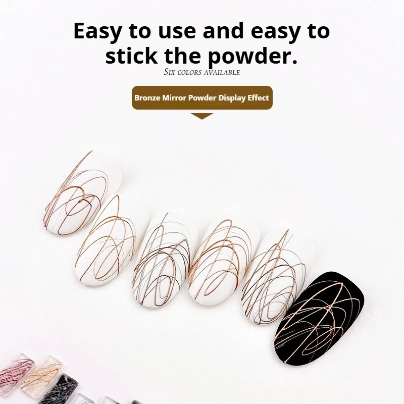 VVSFSSIR Nail 3D Spider Gel Nail Art Painting Gel, Super Thick Elastic Drawing Line Gel, Black White Gold Silver UV LED Soak Off