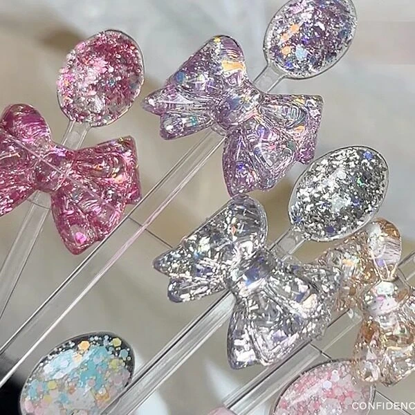 VVSFSSIR Nail Chunky Glitter Gel Nail Polish Set, Soak Off UV LED Nail Art, Sparkly Big Glitter Jar, Salon-Quality Manicure