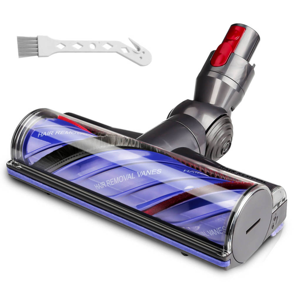 Lemige V8 V11 Vacuum Head Replacement Parts for Dyson V7 V8 V11 V15 Animal V10 Cyclone Cordless Vacuum Cleaner, Upgrade Anti-Tangle Quick Release Motorhead Attachments Brush Roller with Power Suction