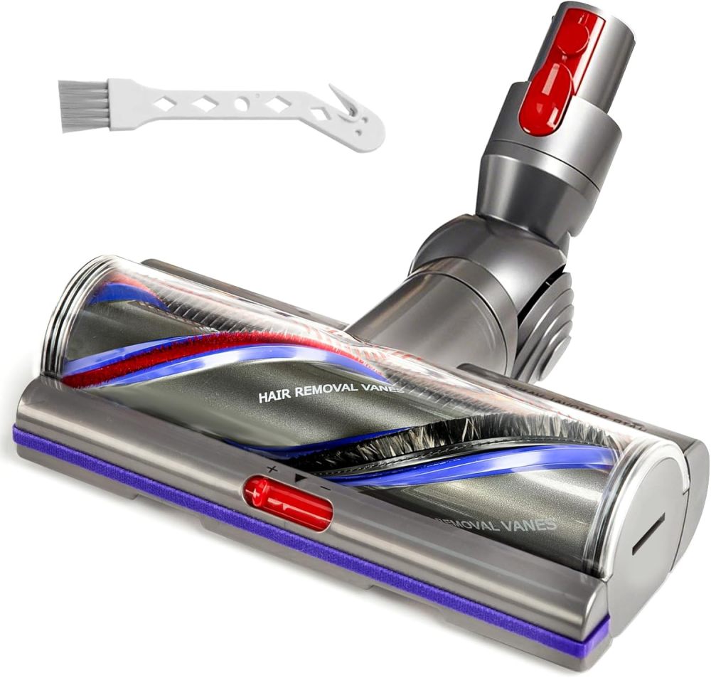 Lemige V11 High Torque Cleaner Head Replacement for Dyson V11 V15 V10 V8 V7 SV10 SV11 SV12 SV14 SV15 SV22 SV25, Upgrade Vacuum Head Attachments for Dyson Parts & Accessories No. 970100-04 & 05