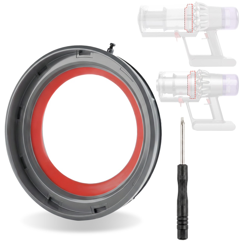 Lemige V11 Dust Bin Seal Replacement Vacuum Parts Compatible with Dyson V15 V11 SV14 SV15 SV22 Cordless Vacuum Cleaner Attachments, Canister Top Sealing Ring for Dyson Replacement Parts & Accessories