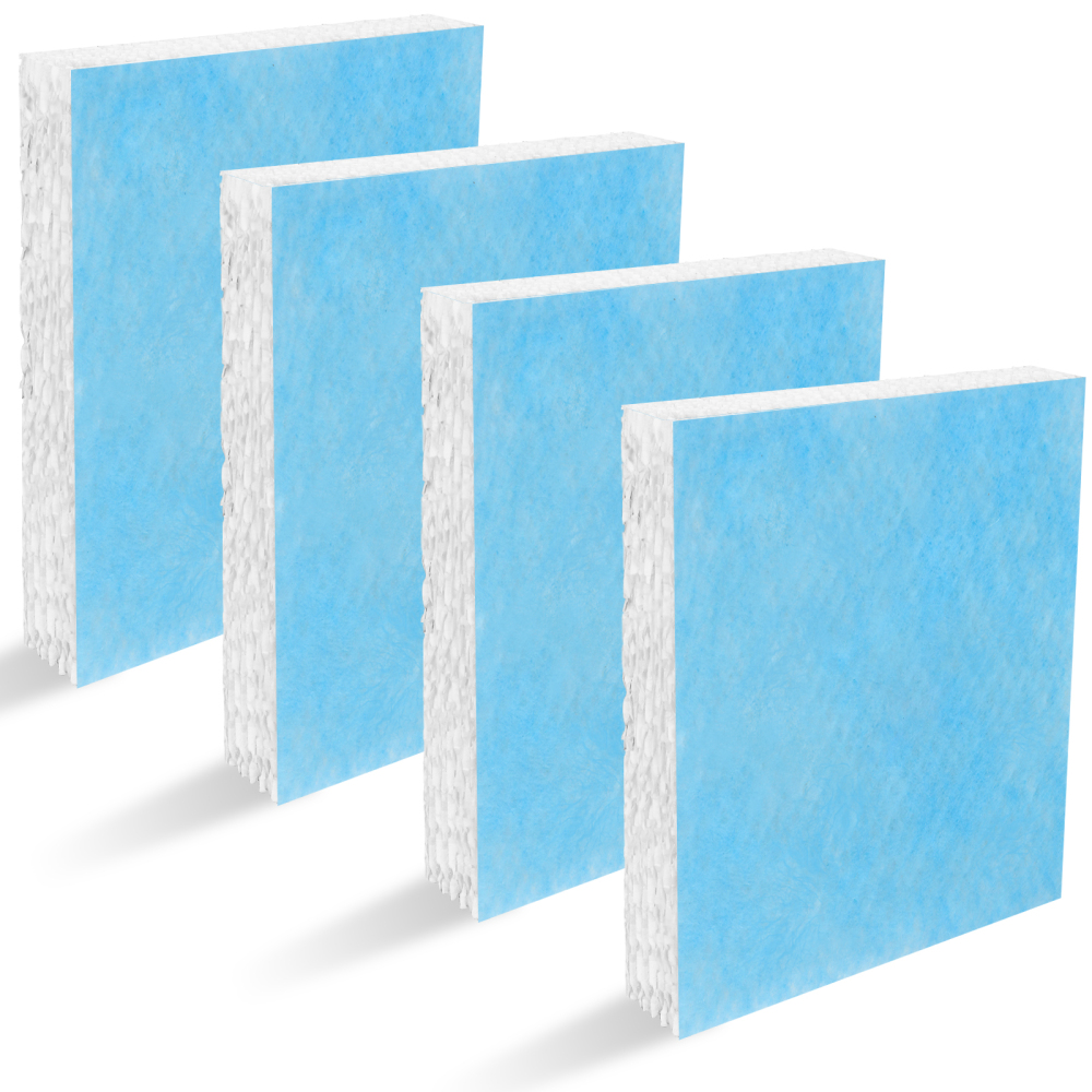 Lemige 4 Pack HFT600 Humidifier Filters T Compatible with Honeywell Humidifier HEV615 and HEV620, Compare to Part HFT600T HFT600PDQ, Upgraded HFT600PF1 Replacement Wicking Filter T