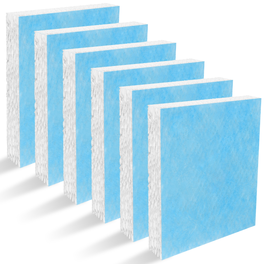 Lemige 6 Pack HFT600 Humidifier Filters T Compatible with Honeywell Humidifier HEV615 and HEV620, Compare to part HFT600T HFT600PDQ, Upgraded HFT600PF1 Replacement Wicking Filter T