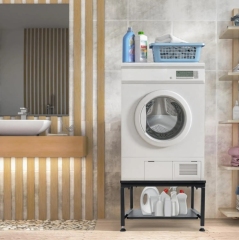 Heavy Duty Washing Machine Stand with Sliding Storage Drawer - 18" Elevated Universal Laundry Pedestal for Washer, Dryer & Refrigerator, Adjustable Feet & Non-Slip Pads, Steel Construction,Jiangmen Hanxi Metal Products Factory,Heavy Duty Washing Machine Stand with Sliding Storage Drawer - 18" Elevated Universal Laundry Pedestal for Washer, Dryer & Refrigerator, Adjustable Feet & Non-Slip Pads, Steel Construction-Jiangmen Hanxi Metal Products Factory