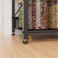 3-Tier Adjustable Spice Rack, Slanted Metal Kitchen Organizer,Jiangmen Hanxi Metal Products Factory,3-Tier Adjustable Spice Rack, Slanted Metal Kitchen Organizer