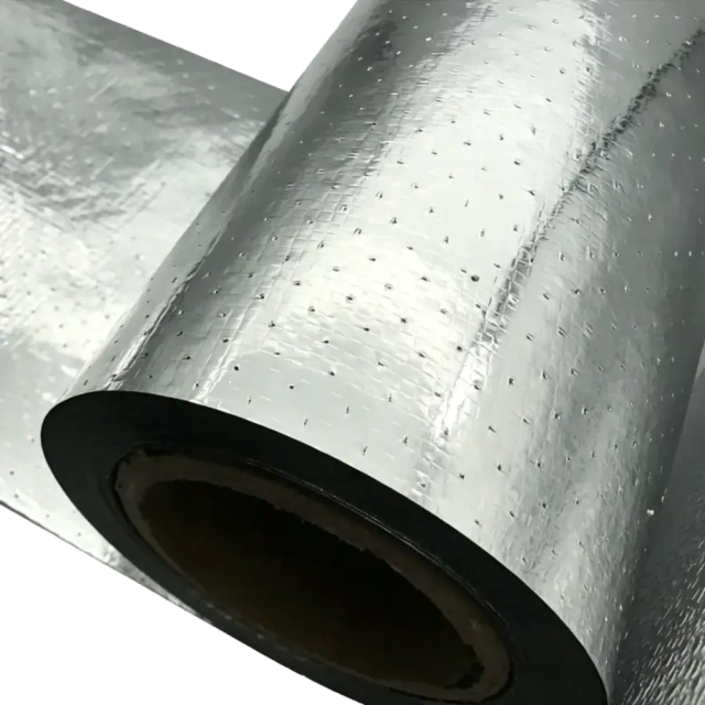 Perforated Aluminum Foil Laminated Woven Fabric,Pengyuan,Perforated Aluminum Foil Laminated Woven Fabric