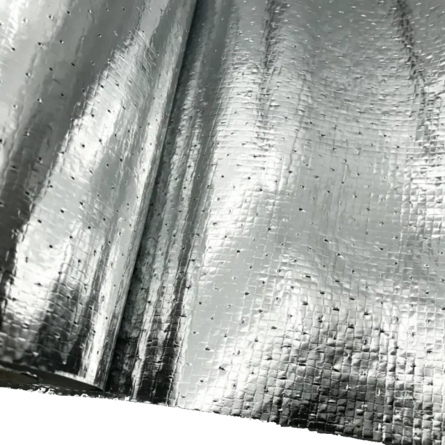 Perforated Aluminum Foil Laminated Woven Fabric,Pengyuan,Perforated Aluminum Foil Laminated Woven Fabric