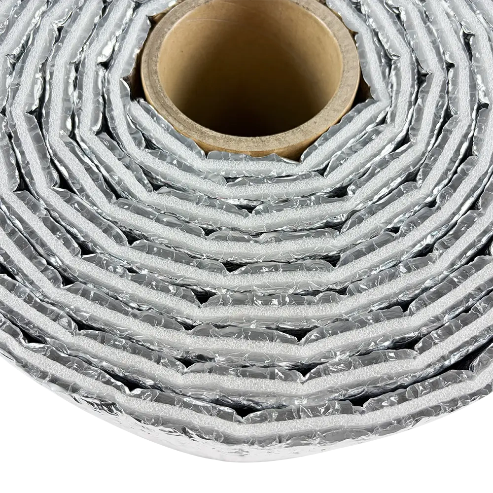 Radiant Barrier Bubble Insulation,Laminated Film Manufacturer | Thermal Insulation & Packaging Solutions | PengYuan New Material,Radiant Barrier Bubble Insulation Roll for Roof Heat Control