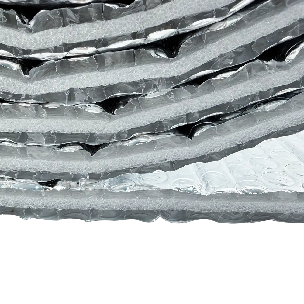 Radiant Barrier Bubble Insulation,Laminated Film Manufacturer | Thermal Insulation & Packaging Solutions | PengYuan New Material,Radiant Barrier Bubble Insulation Roll for Roof Heat Control