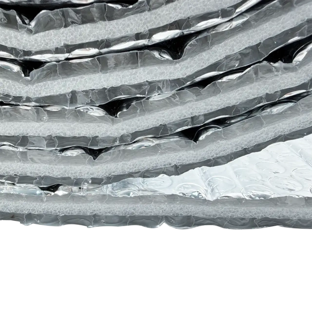 Radiant Barrier Bubble Insulation,Laminated Film Manufacturer | Thermal Insulation & Packaging Solutions | PengYuan New Material,Radiant Barrier Bubble Insulation Roll for Roof Heat Control