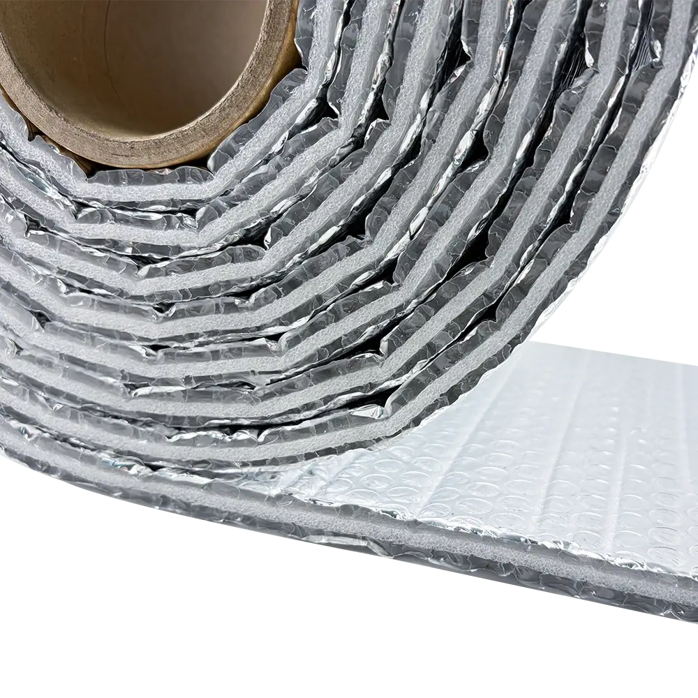 Radiant Barrier Bubble Insulation,Laminated Film Manufacturer | Thermal Insulation & Packaging Solutions | PengYuan New Material,Radiant Barrier Bubble Insulation Roll for Roof Heat Control