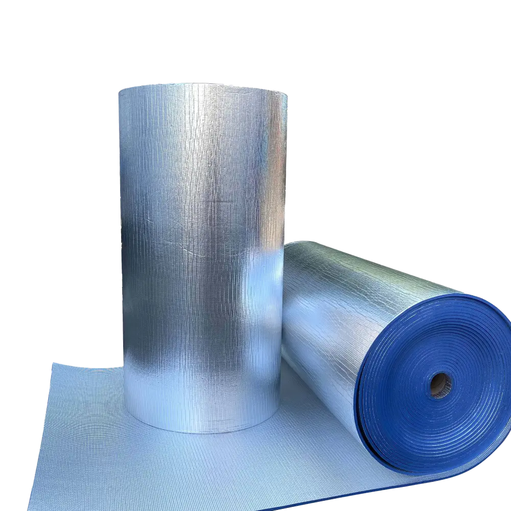 XPE foam reflective insulation laminated with PE coated aluminium foil