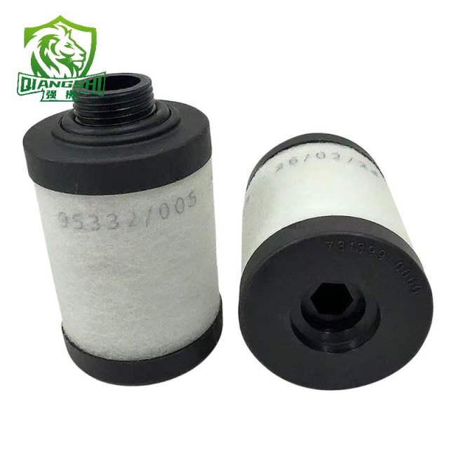 Vacuum Pump Oil Mist Separator Filter Element Fit for Elmo Rietschle Rotary Vane Vacuum Pump  95332/005,Langfang Qiangshi Filtration Equipment Co., Ltd.,Vacuum Pump Oil Mist Separator Filter Element Fit for Elmo Rietschle Rotary Vane Vacuum Pump