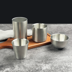 304 Stainless Steel Large Capacity Portable Gift Cups for Camping Restaurant & Hotel Supplies Beer Mugs & Coffee Cups
