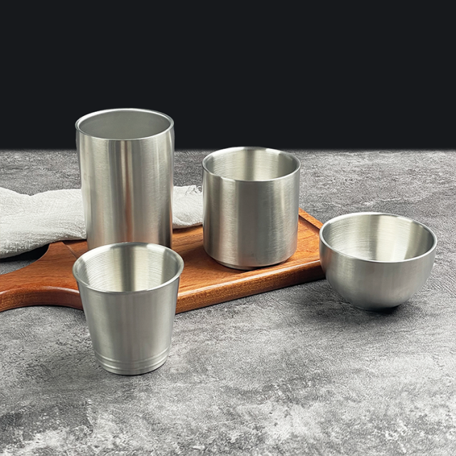 304 Stainless Steel Large Capacity Portable Gift Cups for Camping Restaurant & Hotel Supplies Beer Mugs & Coffee Cups
