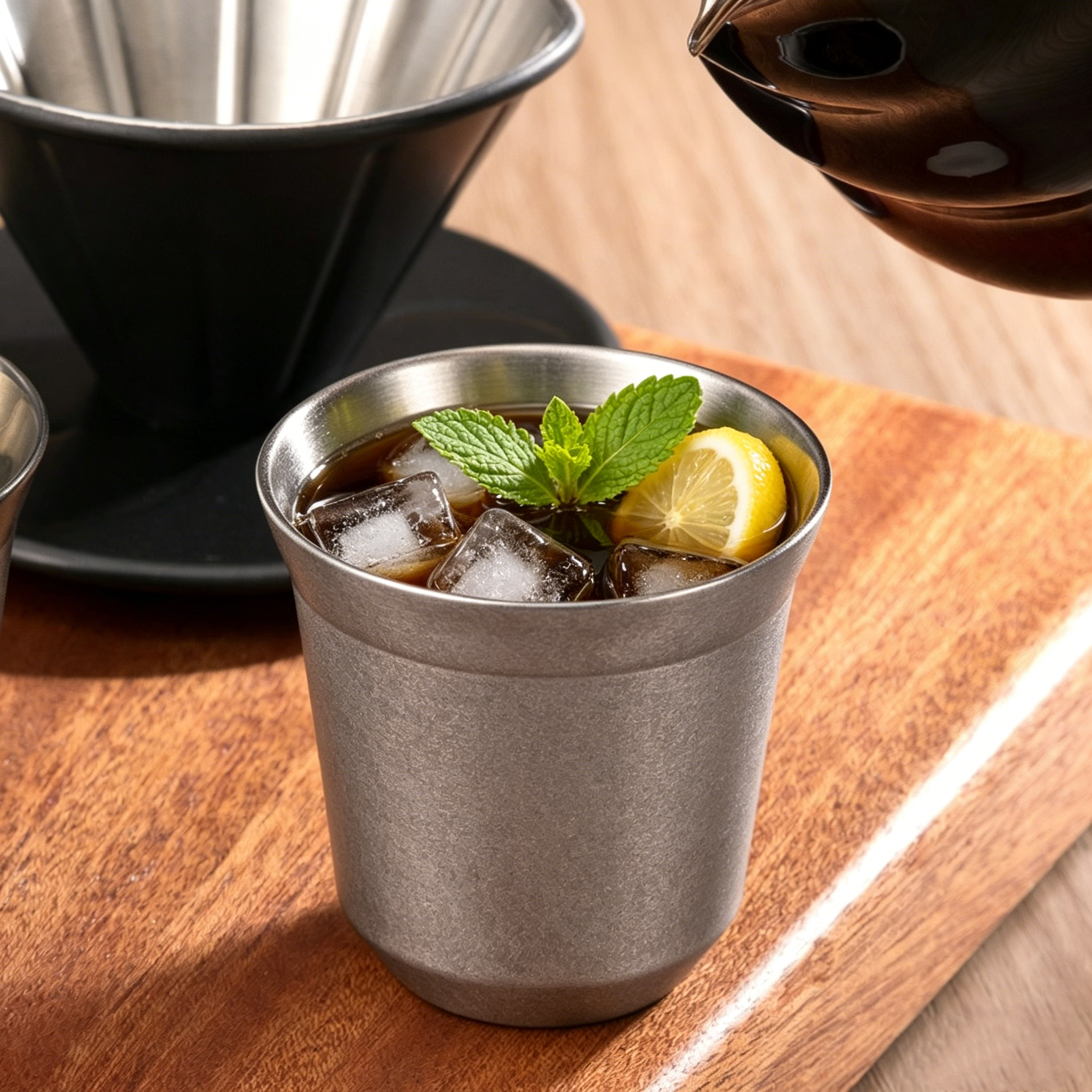 Wholesale Modern Luxury 304 Stainless Steel Coffee Cup with Thermos & Vacuum Insulation Portable Camping Cups