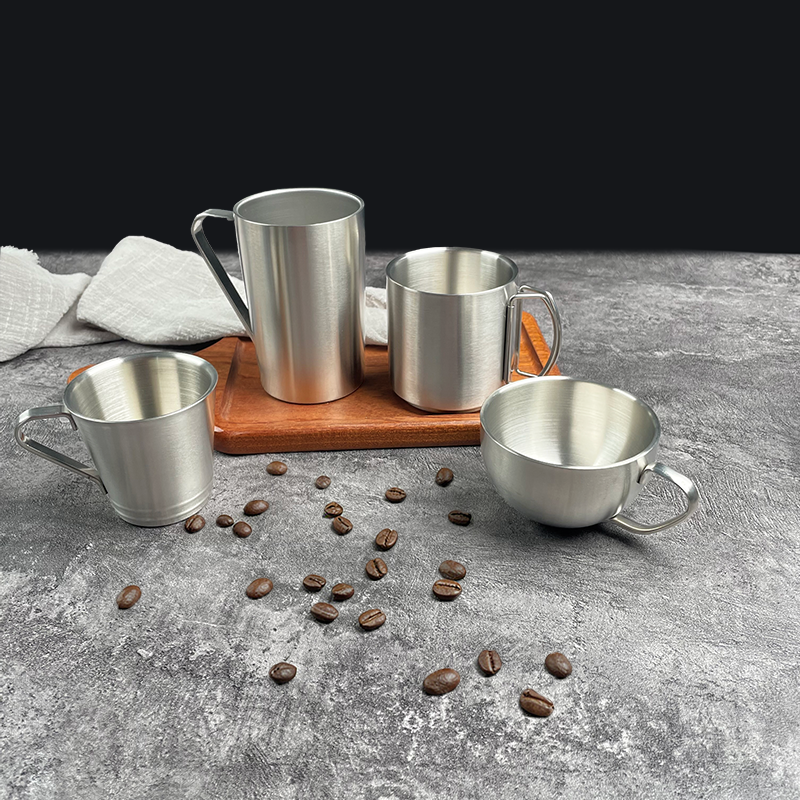 304 Stainless Steel Large Capacity Portable Gift Cups for Camping Restaurant & Hotel Supplies Beer Mugs & Coffee Cups