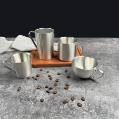 304 Stainless Steel Large Capacity Portable Gift Cups for Camping Restaurant & Hotel Supplies Beer Mugs & Coffee Cups