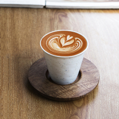 lanborui New Product 200ml Ceramic Latte Art Mug Cups Speckled Coffee Cup