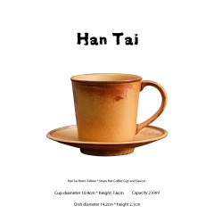 Bamboo hat coffee cup