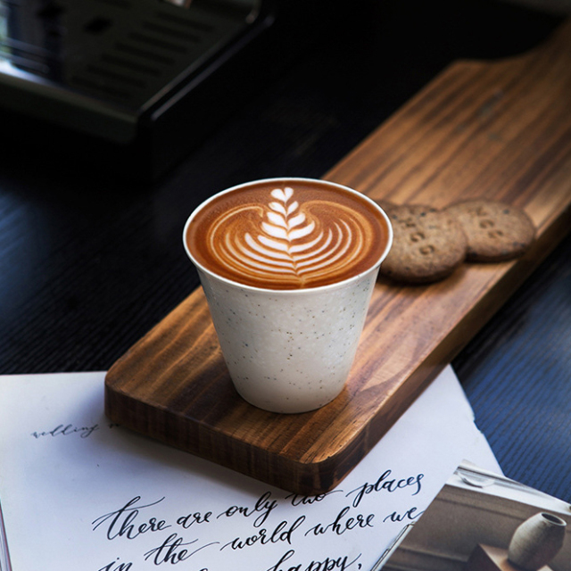 lanborui New Product 200ml Ceramic Latte Art Mug Cups Speckled Coffee Cup