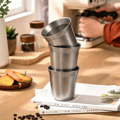 Wholesale Modern Luxury 304 Stainless Steel Coffee Cup with Thermos & Vacuum Insulation Portable Camping Cups