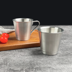 304 Stainless Steel Large Capacity Portable Gift Cups for Camping Restaurant & Hotel Supplies Beer Mugs & Coffee Cups