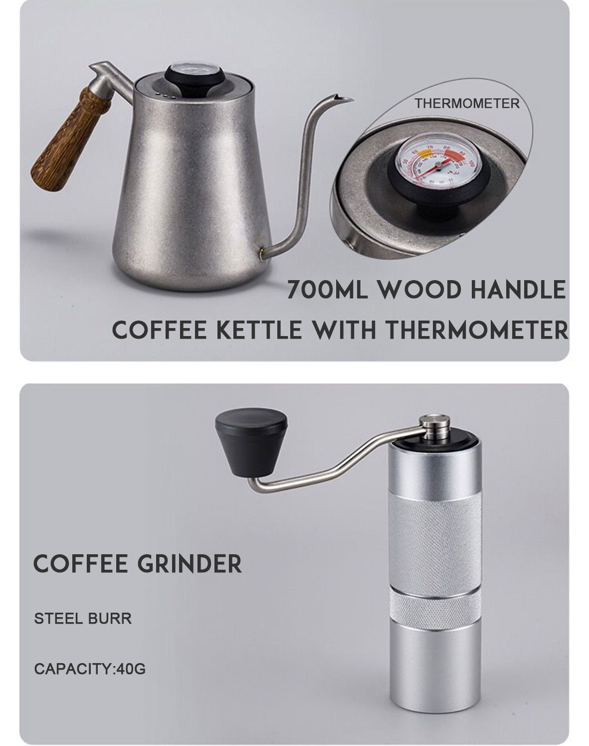 Pour Over Coffee Maker Gift Set,CIRAY,Tenrey Coffee Accessories Gooseneck Kettle Pour Over Coffee Maker Gift Set