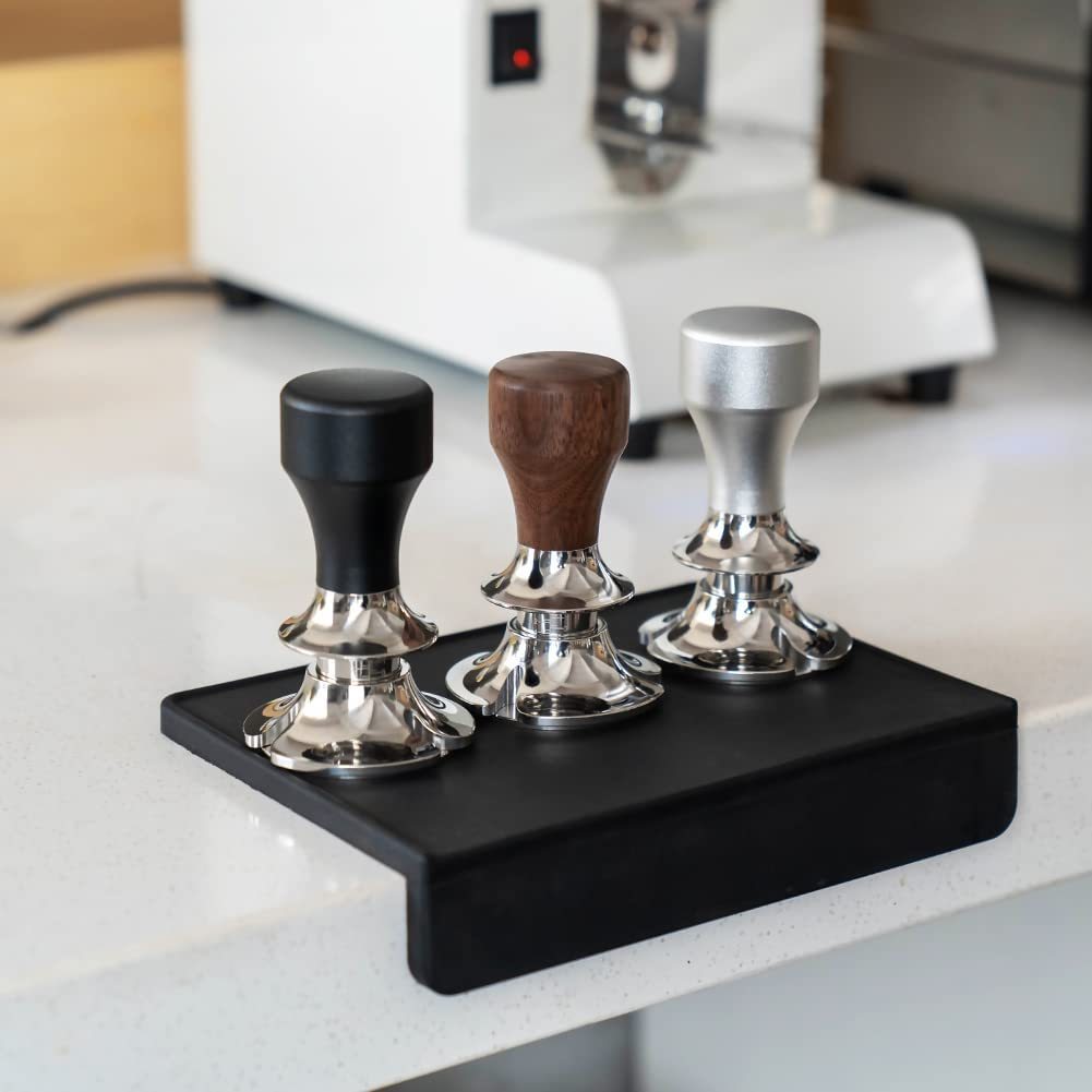 58mm Portable Eco-Friendly Espresso Tamper Premium Barista Coffee Tamper Calibrated Spring Loaded Mechanism 100% Stainless Steel