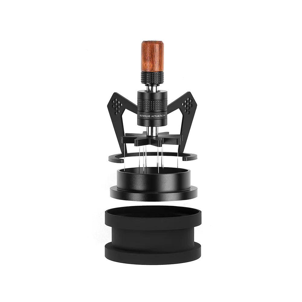 Custom Eco-Friendly Stainless Steel Praying Mantis 8 Needles 0.4mm Espresso Tools Stirrer Powder Leveler Dispenser Coffee