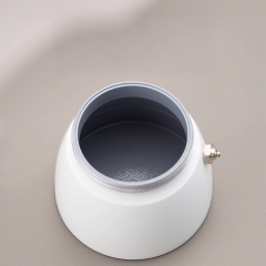 Italian-style 2-cup Aluminum Moka Pot Portable Espresso Maker Food-grade Double Valve for Coffee