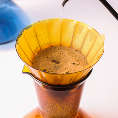Borosilicate Glass Pour Over Dripper Coffee Pot 600ml,CIRAY,Funny Small United Borosilicate Thermal Glass Pour Over Dripper Coffee Pot