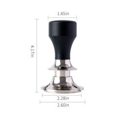58mm Portable Eco-Friendly Espresso Tamper Premium Barista Coffee Tamper Calibrated Spring Loaded Mechanism 100% Stainless Steel