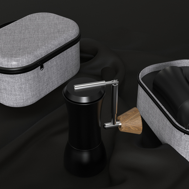 DHPO Hand Coffee Grinder Reusable and Portable Luxury Coffee Grinder Espresso Coffee Equipment SLS Conical Burr Aluminum Alloy