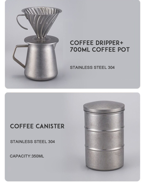 Pour Over Coffee Maker Gift Set,CIRAY,Tenrey Coffee Accessories Gooseneck Kettle Pour Over Coffee Maker Gift Set