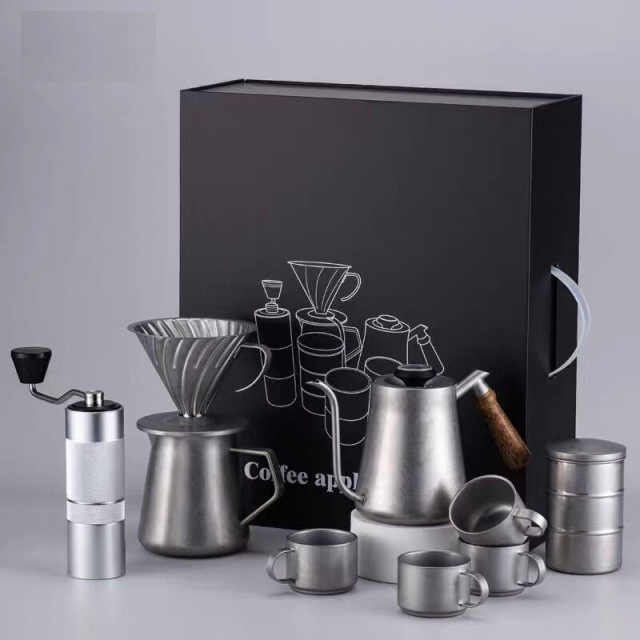 Pour Over Coffee Maker Gift Set,CIRAY,Tenrey Coffee Accessories Gooseneck Kettle Pour Over Coffee Maker Gift Set