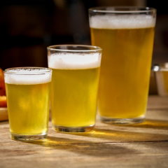 Craft Beer Glasses 120ml/200ml/470ml,CIRAY,High-quality Classic Pint Craft Beer Glasses Custom logo Glass Cup Beer Mug  Drinking Glasses Custom Beer Glass for Bar